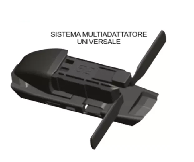 2 SPAZZOLE TERGICRISTALLO ANTERIORI FIAT PANDA LANCIA Y 312 FLAT 600mm + 380mm - Immagine 3 di 4