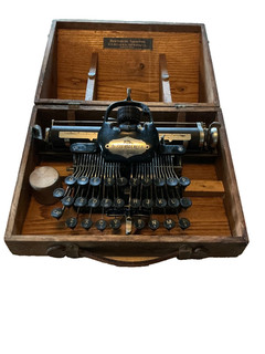 Blickensderfer No. 5 Typewriter in case