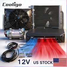 12v Underdash Electric Car Air Conditioner Kit 12000 Btu Universal Ac Compressor
