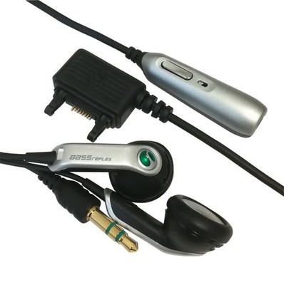 Sony Ericsson Stereo Headset HPM-64, 3,5mm mit Fast Port Adapter, silver, Bulk