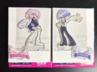 Panty & Stocking Acrylic Stand Polyester Polyurethane Set of 2 Family Mart NEW