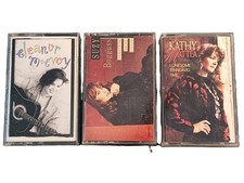 Trio of mid-1990s Female Country/Folk/Rock Artists Cassette Albums