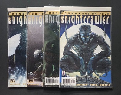 Marvel Icons Nightcrawler 2002 Limited Series 1-4 Complete Lot