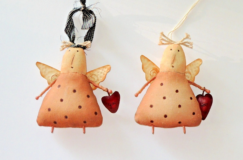 2 August Moon Dream Keepers Dan DiPaolo Canvas Ornaments Primitive Style