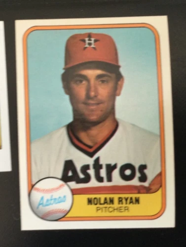 1980's Topps Nolan Ryan 5 Card Lot-ex+-nm condition- See Pictures-Low Bid!