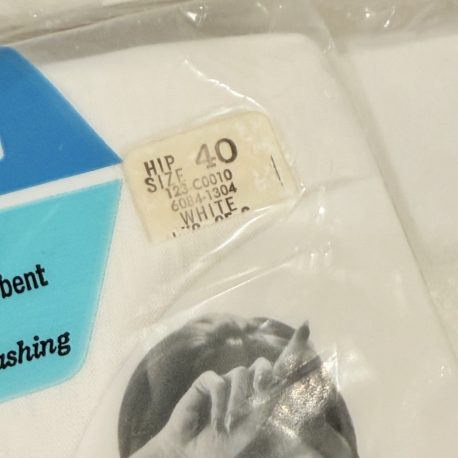 3 Packs 9 Pairs White NIP JCPenney Gaymode Women's Band Leg Briefs Panties 40