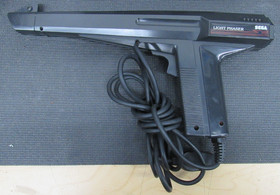 Sega Master System Console Bundle Tested Working 2 Controllers Light Gun 4 Games