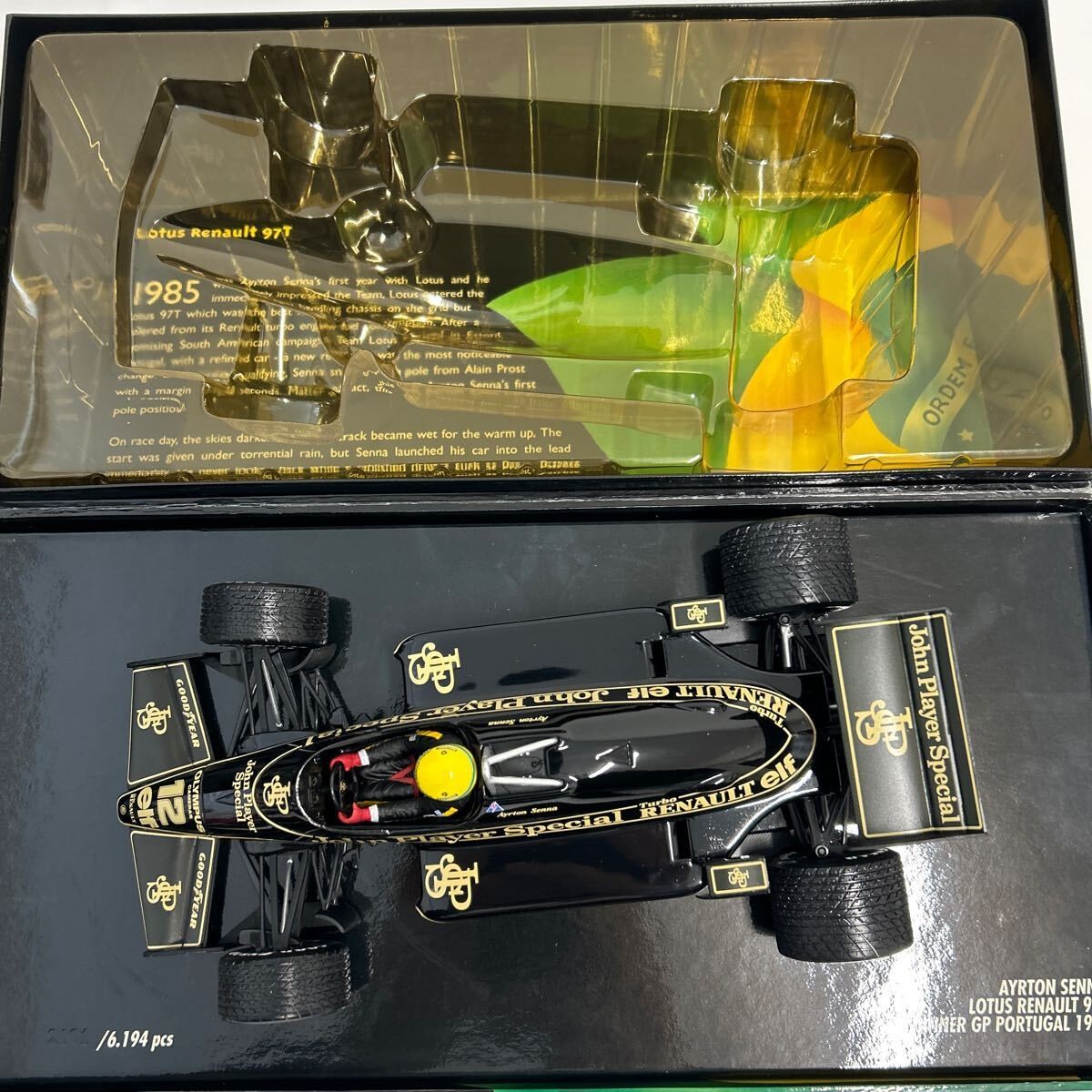 ミニカー 1/18 minichamps LOTUS RENAULT show car MINICHAMPS 1/18 - LOTUS RENAULT 98T DIRTY VERSION - GERMAN