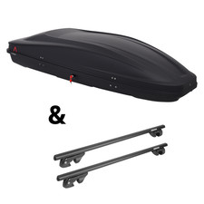 Für VW Passat Variant B5 3B5 - Dachträger Menabo Sherman & Dachbox Spark 480 Neu