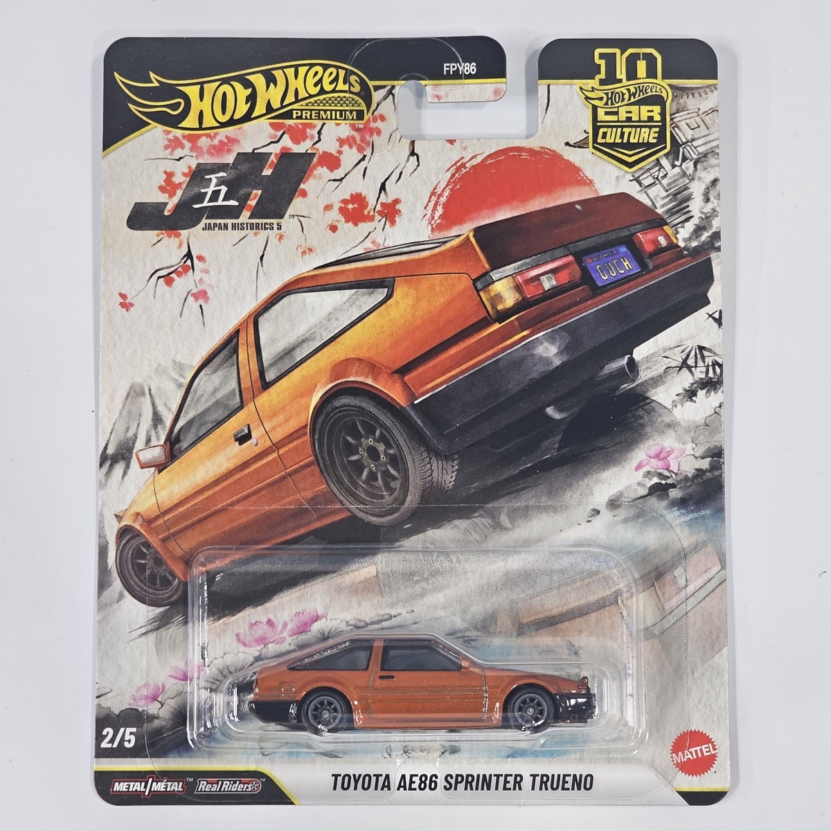 2026 HOT WHEELS PREMIUM JAPAN HISTORICS 5 TOYOTA AE86 SPRINTER
