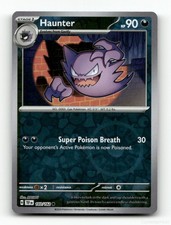 haunter halloween pokemon card - 093/165- Pokemon 151 - Reverse Foil Colorless Artist Haunter 84/202 Price 2026 |