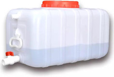 Tanica per Acqua Con Rubinetto, Portatile Serbatoio Acqua Plastica Contenitore p