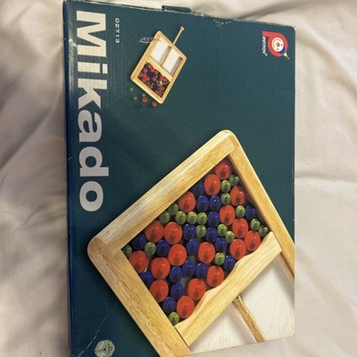 Mikado Horizontal Wooden Board Game 2004 Pintoy Skill & Steady Hand Thailand