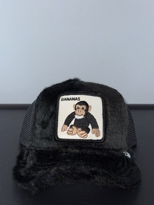 GOORIN BROS TRUCKER HAT - FURRY BANANAS - MONKEY THE FARM *KIDS VERSION**