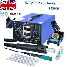 2in1 Digital T12 Soldering iron Station with Hot Air Gun T12 Heating Elements