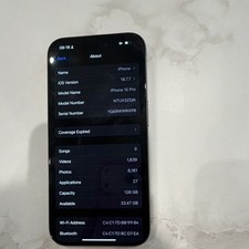 iPhone 15 Pro 128GB Locked Ee