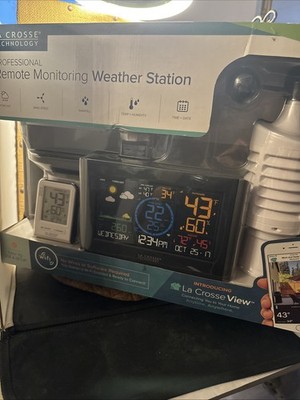 LA CROSSE TECHNOLOGY 8844288 Professional Remote Monitoring Weather Station NEW