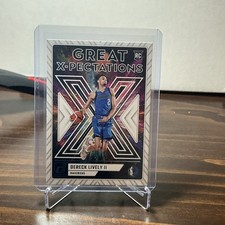 Panini Donruss Dereck Lively II Mavericks Great X-Pectations #20 Rookie Card