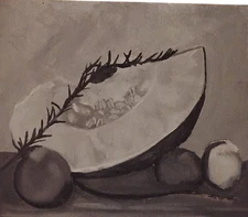 still life Oil Painting 6 By 10 Inches