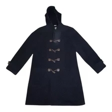 Olive Juice Classic  Toggle Wool Coat Quilted Boy Girl Unisex Navy Blue 6