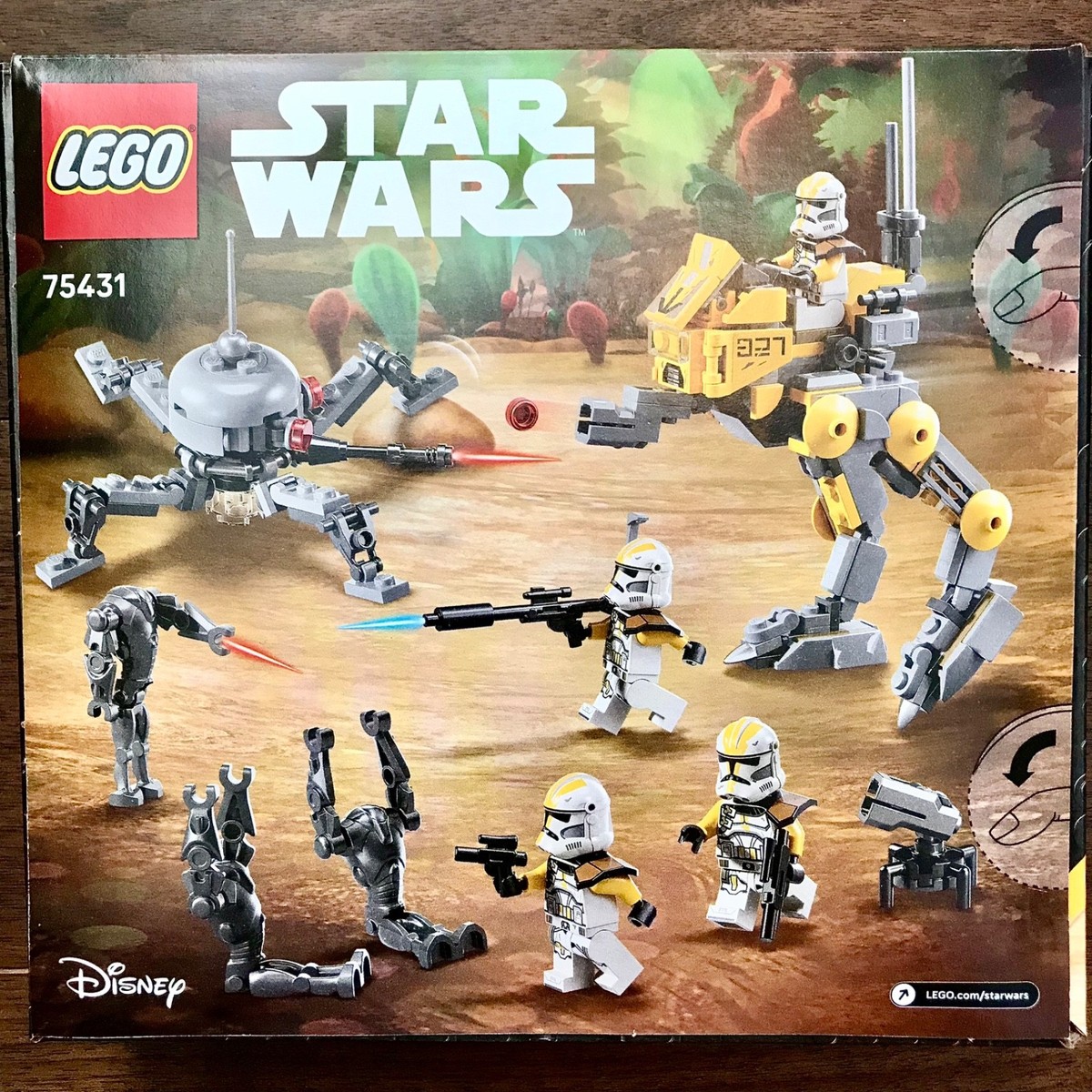 Lego Star Wars: 327th Star Corps Clone Troopers Battle Pack (75431