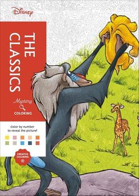 Disney Mystery Coloring: The Classics: A Color by Number (8217298105) Paperback