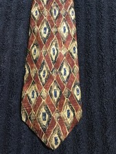 Robert Talbott Necktie Geometric Silk Tie NWOT