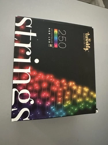 Twinkly RGB Lights Multicolor App Controlled Smart Decorations 250 LED Strings