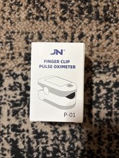 JN Finger Clip Pulse Oximeter P-01 Blue NEW IN BOX FREE SHIPPING
