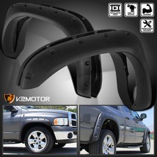 Fits 2002-2008 Dodge Ram 1500 03-09 Ram 2500 3500 Bolt On Pocket Fender Flares