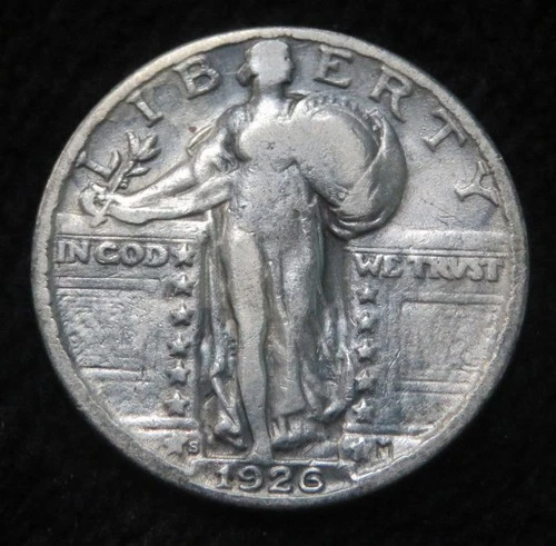 1926-S Standing Liberty Quarter * Shiny * 6000