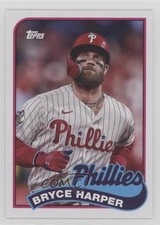 2023 Archives 1989 Topps Doubleheaders Bryce Harper Mike Schmidt HOF tv5