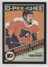 2019 Upper Deck O-Pee-Chee Update Retro Black 17/100 Carsen Twarynski #633 1vd