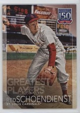2019 Topps Greatest Players Red Schoendienst #GP-41 HOF 0t2