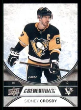 2021-22 Upper Deck Credentials #2 Sidney Crosby