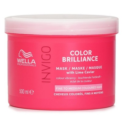 Wella - Invigo Color Brilliance Mask With Lime Caviar Fine To Medium Colored Hai