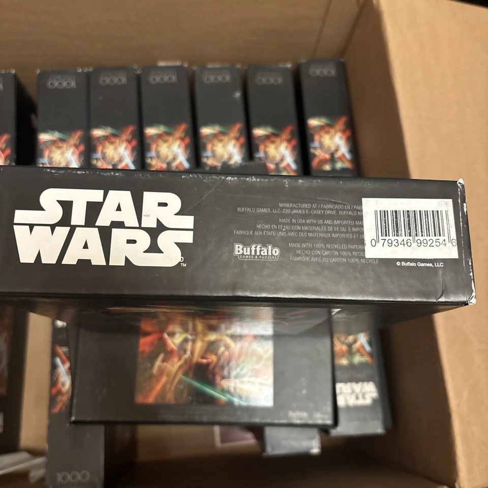Buffalo Games Star Wars Bellas Artes Colección Luke 1000 Puzzle Disney Nuevo Precintado Foto 4 de 4