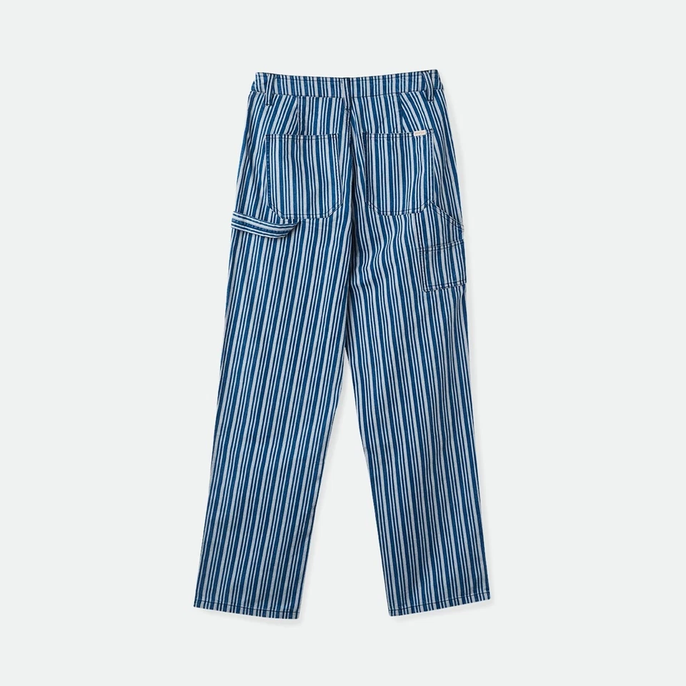 Pantaloni rilassanti Brixton Alameda taglia: 26 denim a righe - Immagine 4 di 4