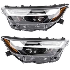 For 2022 2023 2024 Toyota RAV4 Pair LED Headlight Lamp Assembly Left+Right Side