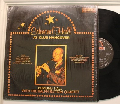 Edmond Hall, Ralph Sutton Quartet Lp At Club Hangover On Storyville - Vg++/ Vg+