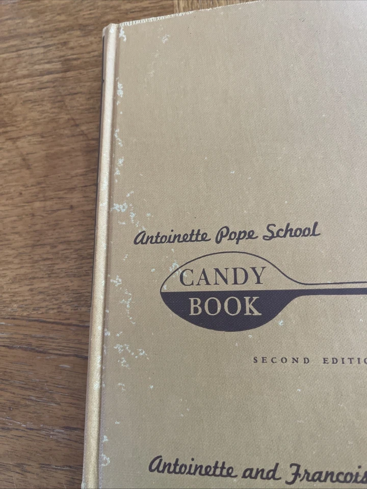 Vtg 1956 Antoinette Pope School Candy Cookbook SecondEdition - Image 2 of 4