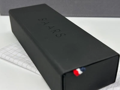 Baars Brillenetui Hartschale schwarz Kunstleder magnetisch - Bild 1 von 4