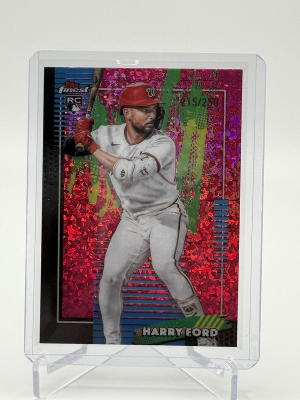 2026 Topps Finest Baseball Harry Ford 215/250 Washington Nationals