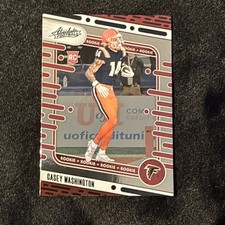 2024 Panini Absolute - Rookies Casey Washington #101 Black (RC)
