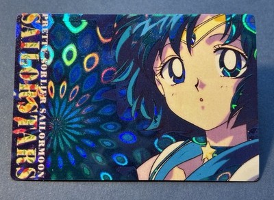 Sailor Moon Anniversary Prism Sticker Card #50- Sailor Mercury, Memories, Japan