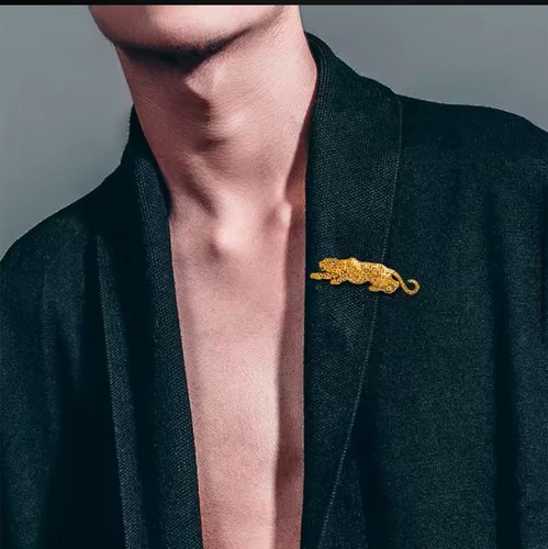 Nuevo Broche Esmalte Leopardo Prendedores Animal Juego de 6 - Imagen 3 de 8