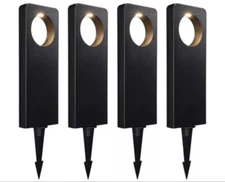 Leonlite LED Landscape Path Light 3W Low Voltage 4 Pk