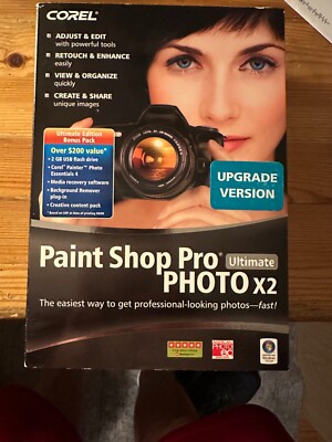Corel Paint Shop Pro Ultimate Photo X2 Software Windows Paint Shop Pro X Upgrade