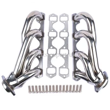 Stainless Manifold Header w/Gaskets for Ford Mustang 5.0 V8 GT LX SVT 1979-1993
