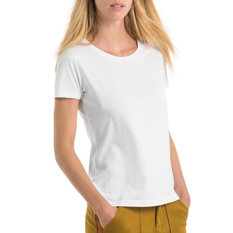 B&C Collection De Las Mujeres Orgánico Algodón Camiseta TW043 - Plano Tee - Imagen 4 de 4